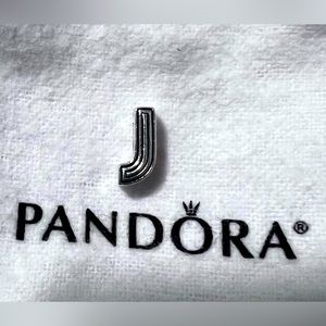 Pandora Reflexions Letter “J” Charm Clip